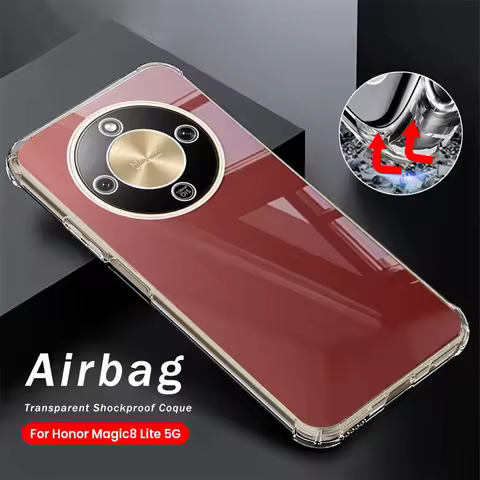 For HonorX9d Honor X9d Case Anti-Yellower Transparent TPU Soft Protective Cover Honer Magic8 Lite Ma