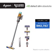 Dyson V12 Detect Slim Absolute HEPA Cordless Vacuum Cleaner | HEPA filtration | Reveals 2x insivible