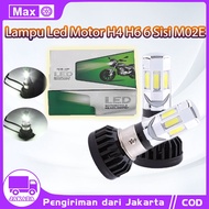 H4 H6 6-Sided Motorcycle LED Lights M02E with Warranty AC/DC 35Watt/ LED MOTORCYCLE HEADLIGHTS M02E 