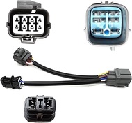 HiSport Engine Harness 10 Pin OBD2 To OBD1 Distributor Adapter Jumper harness Compatible with Honda 