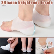 【Ready Stock】1 Pair Invisible Height Lift Heel Pad Sock Liners Increase Insole Pain Relieve for Women Men