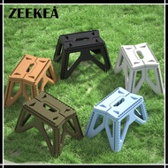 Zeekea Foldable Step Stool Tall Holds Up to 100kg Plastic Foldable Step Stool for Bathroom, Garden, 