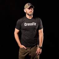GORUCK Crossfit Men's Fitness Letter Printed Oversize  Short Sleeve T-shirt Training Shirt