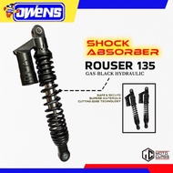 OWENS SHOCK ABSORBER ROUSER 135 BLACK 370MM [105005] pair per box