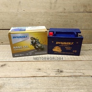 BATERI DYNAVOLT BATTERY MG9-BS-C YTX9-BS YTX9 NANO GEL TECHNOLOGY HEAVY DUTY POWER SPORTS BATTERY