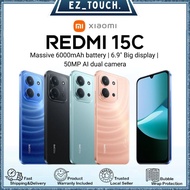 Redmi 15C 4G | MTK Helio G81 Ultra | 6.9" LCD 120Hz Display | 6000mAh Battery | Original Set