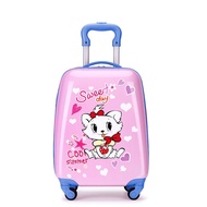 กระเป๋าเดินทาง luggage กระเป๋าเดินทาง18 นิ้ว สีสุดน่ารัก suitcase กระเป๋าเดินทางล้อลาก ABS+PC เฟรมซิป สีสุดน่าร travel baggage Serie J087