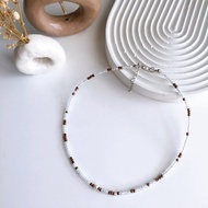 [BEST SELLER] - VS - choker necklace Korean beaded necklace - D