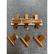 Starbucks Louisa starbucks Yike Coffee Free Shipping Brown Coffee Bean Clip Rose Gold Fresh-keeping 