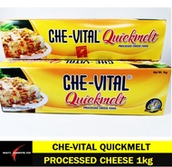 100% CHE-VITAL QUICKMELT CHEESE 1kg Pasteurized Process Cheese Food