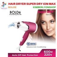 Hair Dryer Super Dry Ion Max Bolde Viral Hair Dryer