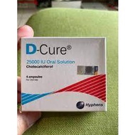 D CURE Vitamin D 25000IU / 25000iu    EXP=07/2024