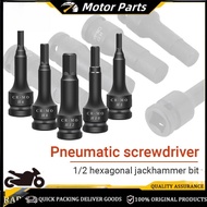 【COD】5PCS HF 1/2" Impact Deep Socket 6point 5-12MM Black Socket Long Socket Impact Socket Bit H5 /6 