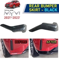 ( PNP ) GXTRA Myvi G3 2021- 2023 / Perodua AXIA 2023 G/ GXTRA Rear Skirt Gear Up New Facelift Rear B