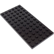 LEGO Parts 3028 - 6x12 Plate (Black)