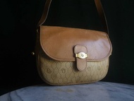 【老時光 OLD-TIME】早期少見二手古董DIOR老花蜂巢包