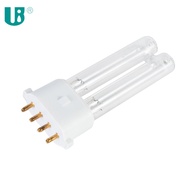 Creative New Style Air Purification Sterilization Bulb Ultraviolet uvc Sterilization Lamp H Type 7w 