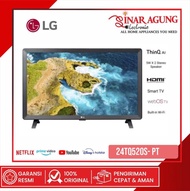 LED TV LG MONITOR SMART TV 24 INCH 24TQ520S / 24TQ-520S 100% ORI