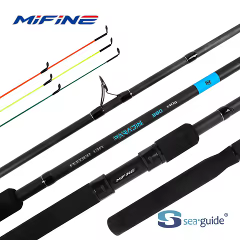 MIFINE PARADIN FEEDER Fishing Rods 24T Carbon Fiber H Power 3.6M/3.9M 112G/140G 3 Tips for Carp Bass