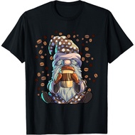 Gnome Coffee Café Coffeine Barista Gnome Lover Coffee T-Shirt
