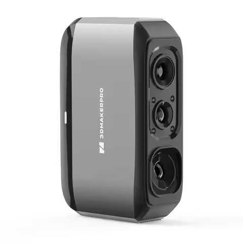 3D Scanner for 3D Printing, Handheld 3D Model Scanner with 0.03mm High Detailed Precision, 24-bit Co