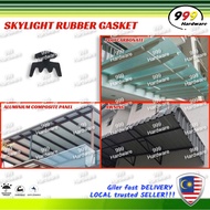 999 SKYLIGHT GASKET RUBBER [1 MTR] / RUBBER SEAL STRIP / GETAH ATAP / BUMBUNG / AWNING / ACP / POLYC