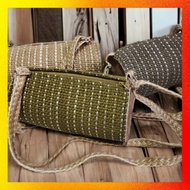 Roll Sling Bag | Native Abaca Sling Bag