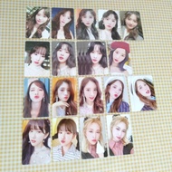 Wjsn official photocard neverland: luda seola bona exy dayoung