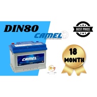 (INSTALLATION PROVIDED)Battery Kereta Camel Din80 LN4-Battery MercedesBmwVolvoAudiMini Cooper