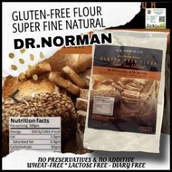 DR NORMAN GLUTEN-FREE FLOUR Tepung Tanpa Gluten 500g Gluten-Free Flour Tepung Gandum sihat