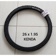 Kenda Outer Tire Adult Bicycle MTB Mountain Bike 26X1.95 26 X 1.95 26X195 26 X 195 Unit Price