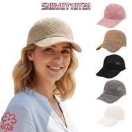 SNOWOY1OY2H Baseball Cap, Adjustable UV Protection Sun Hat, Fashion Breathable Hollow Out Blocks Bas