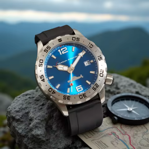 Vostok Amphibia Mechanical Watches Automatic Erkek Kol Saati Mekanik Saatleri Otomatik Saat Europe D