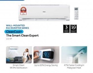 Haier DC INVERTER 1.5HP R32 Aircond Air Conditioner HSU-13VTK21 Air Cond with Turbo Cool Function (Replace Old Model HSU-12LTA17 R410A / HSU-09LFA)