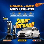 H4 Mini Biled Projector Projector Car LED Light Super Bright White T9 PNP Jazz GE8