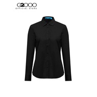 G2000 เสื้อเชิ้ตผู้หญิง ทรงสลิมฟิต รุ่น 3122301399 BLACK