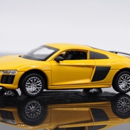 Audi R8 V10 plus 1: 32 Sound Light Pull Back Car Model Toy Car Door Only Can Open 30 Degrees