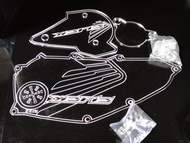 Honda click crankcase and air filter cover