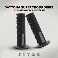 DAYTONA SUPERCROSS GRIP RED/BLACK ANTI SLIP HANDLE GRIP WITH EMBO SSED DAYTONA FOR UNIVERSAL