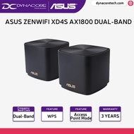ASUS ZENWIFI XD4S AX1800 2 Pack / 3 Pack Whole Home Mesh WiFi System - Black