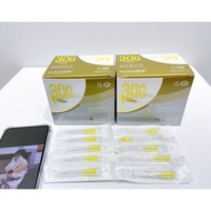 READYSTOCK 韩国30g针头 SUNGSHIM 无痛小针头 Painless Needles 30g 4mm Needle 30g 13mm 30g 25mm