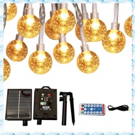 (WTQA) Solar String Lights 39.3FT 100 LEDs with IP65 Waterproof Solar String Lights for Garden Yard 