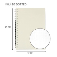 Minimalist Notebook Dotted Journal Calligraphy Muji
