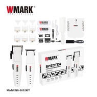 WMARK ชุดตัดผมและเครื่องมือความงามแบบ2-In-1มืออาชีพปัตตาเลี่ยนไฟฟ้าพร้อมเครื่องโกนหนวดไฟฟ้าแกะสลัก U