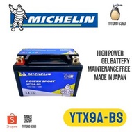 YTX9A-BS BATTERY MICHELIN MODENAS ELEGAN150 ELEGAN200 SYM VTS 200 VTS150 NINJA 250 Z250 SL Z800