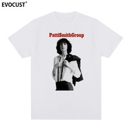 Patti Smith Music Combination Short-Sleeved T-Shirt Men Women 7080s Retro Nostalgic Letter S-3XL