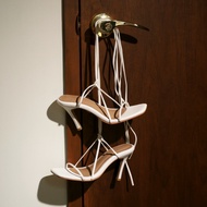 Ysstava - GIGI - Strappy high heels with detachable ankle strap รองเท้าส้นสูงสายคาด พร้อมสายพันข้อ