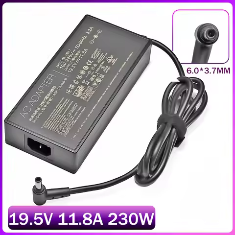 Laptop Adapter 19.5V 11.8A 230W 6.0*3.7mm ADP-230GB B AC Power Charger For ASUS ROG Strix G531GV-DB7