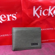leather wallet jenama Kickers 100%leather original Kickers