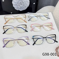 G98-1 Anti-Blue Light Glasses Frame Same Style Fashion High-value Plain Glasses Large Glasses Frame